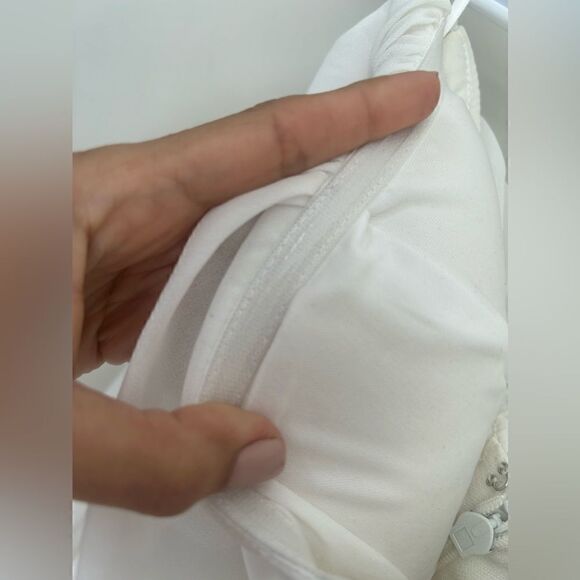 Lulu’s Love and Be Loved Ivory Strapless Maxi Dress Sz M - Picture 14 of 16